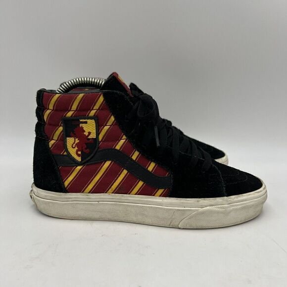 VANS Sk8-Hi x Harry Potter Gryffindor Mens 5.5 Womens 7 Sneakers Shoes - Picture 1 of 11